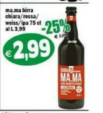 Il Castoro Supermercati Birra offerta