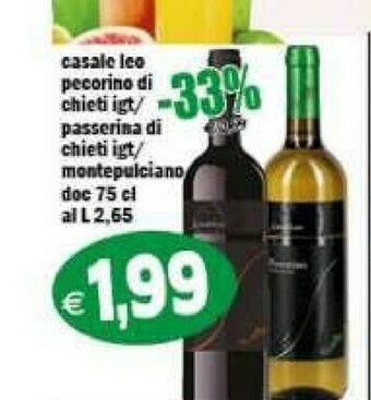 Il Castoro Supermercati Vino offerta