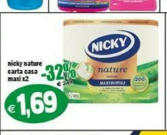 Il Castoro Supermercati Rotoli di carta offerta