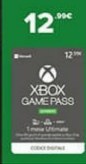 Xbox game pass