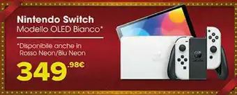 Gamestop Nintendo switch modello oled bianco offerta