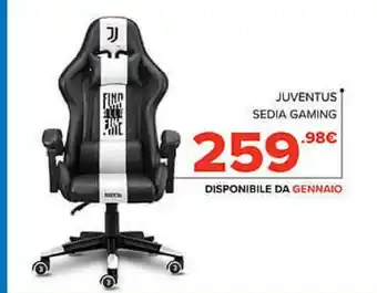 Gamestop Juventus sedia gaming offerta
