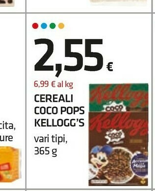 Cereali kelloggs