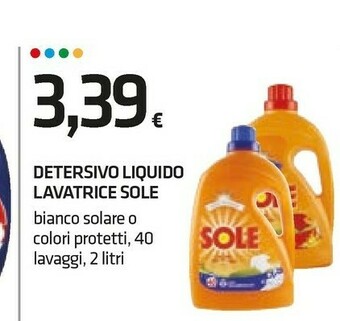 Superconti Detersivo lavatrice offerta
