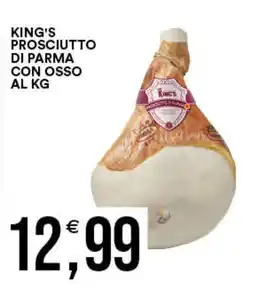 Vantaggio Cash&Carry King's prosciutto di parma con osso offerta