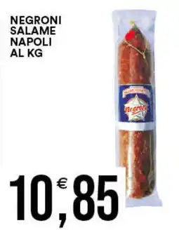 Vantaggio Cash&Carry Negroni salame napoli offerta