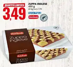 Eurospin Zuppa inglese Dolciando offerta
