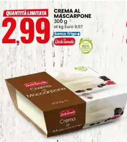 Eurospin Crema al mascarpone Dolciando offerta