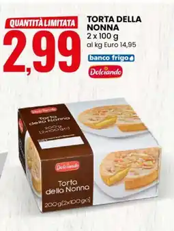 Eurospin Torta della nonna Dolciando offerta