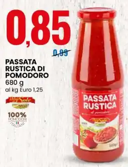 Eurospin Passata rustica di pomodoro Delizie Sole offerta