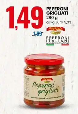 Eurospin Peperoni grigliati DELIZIE SOLE offerta