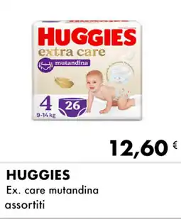Iper Tosano HUGGIES Ex. care mutandina offerta