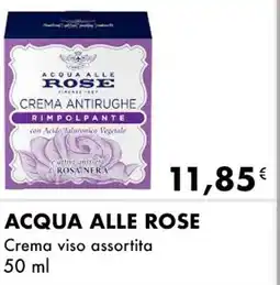 Iper Tosano ACQUA ALLE ROSE Crema viso offerta