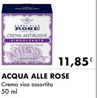 Iper Tosano ACQUA ALLE ROSE Crema viso offerta