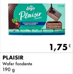 Iper Tosano PLAISIR Wafer fondente offerta