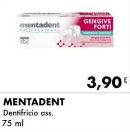 Iper Tosano MENTADENT Dentifricio ass. offerta