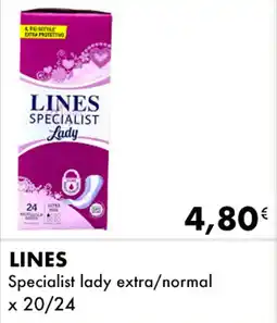 Iper Tosano LINES Specialist lady extra/normal x20/24 offerta