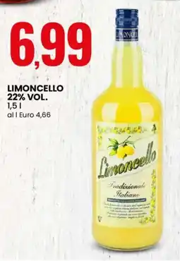 Eurospin Limoncello 22% vol. offerta