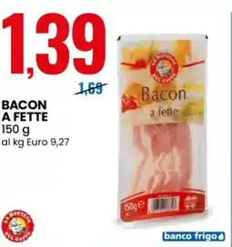 Eurospin Bacon a fette offerta