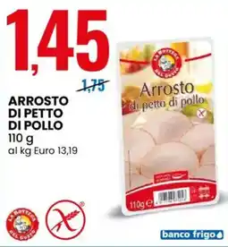 Eurospin Arrosto di petto di pollo offerta