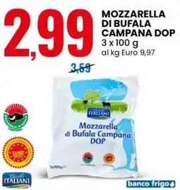 Eurospin Mozzarella di bufala campana DOP offerta