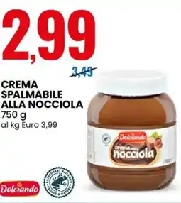 Eurospin Crema spalmabile alla nocciola Dolciando offerta