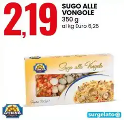 Eurospin Sugo alle vongole ATHENA offerta