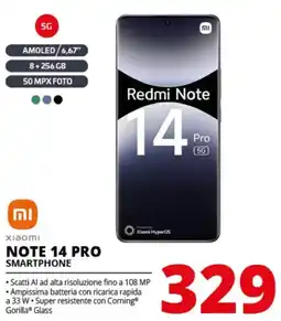 Comet xiaomi NOTE 14 PRO Smartphone offerta
