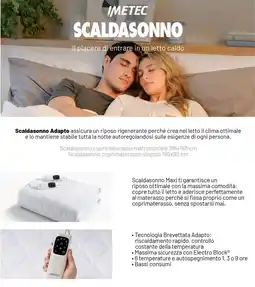 Euronics IMETEC Scaldasonno offerta
