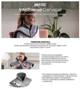 Euronics IMETEC termoforo cervicale offerta