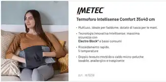 IMETEC Termoforo Intellisense Comfort 35x40 cm