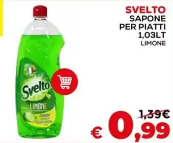Svelto sapone per piatti