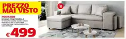 Conforama Positano divano con penisola offerta