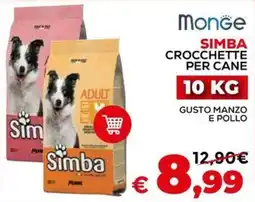 Conforama Mongo simba crocchette per cane offerta