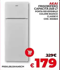 Conforama Ακαι frigorifero capacità offerta