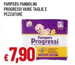 A&O Pampers pannolini progressi varie taglie e pezzature offerta