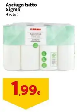 Sigma Asciuga tutto Sigma offerta