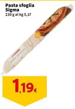 Sigma Pasta sfoglia Sigma offerta