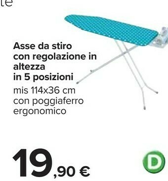 Carrefour Asse da stiro offerta