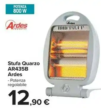 Stufa quarzo ar435b