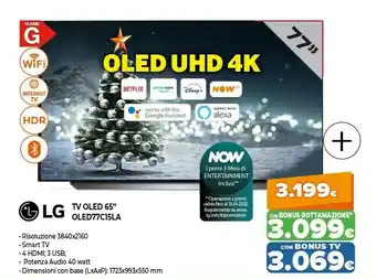 Expert Tv oled 65oled77c15la offerta