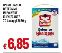 A&O Omino bianco detersivo in polvere igienizzante offerta