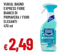 A&O Viakal bagno express fiore bianco di primavera / fiori eleganti offerta