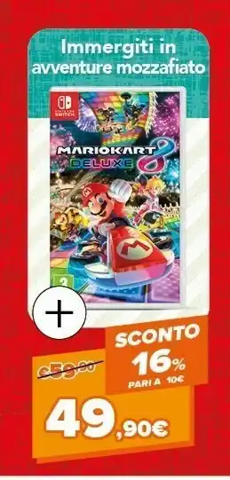 Expert Mario kart 8 deluxe switch offerta