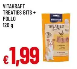 A&O Vitakraft treaties bits + pollo offerta