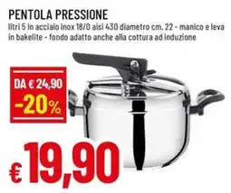 A&O Pentola pressione offerta