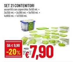 A&O Set 21 contenitori offerta