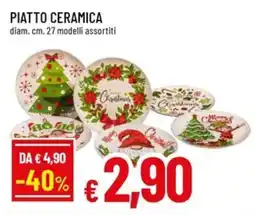 A&O Piatto ceramica offerta