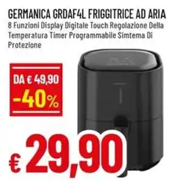A&O GERMANICA GRDAF4L FRIGGITRICE AD ARIA offerta