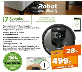 Expert Roomba i7 robot aspirapolvere offerta